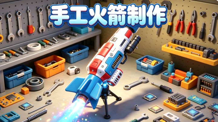 手工火箭制作 封面