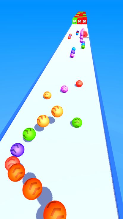 Snake Color Balls游戏截图