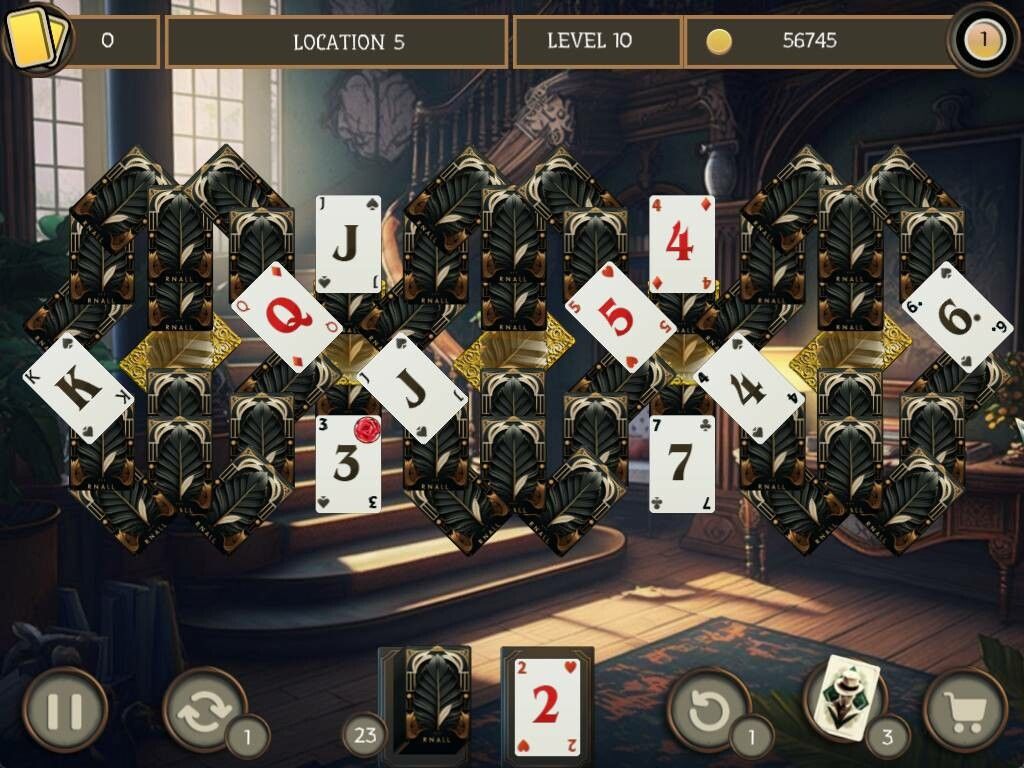 Detective Solitaire. Butler Story 2游戏截图