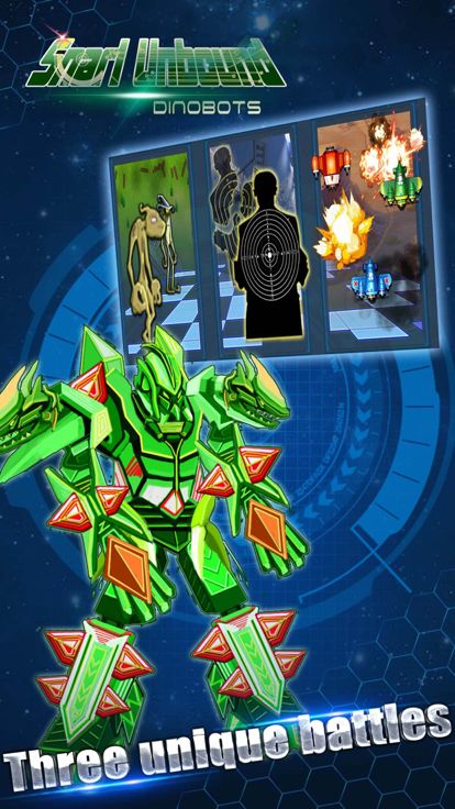 机械剑龙:模拟恐龙三模型变身组装游戏截图