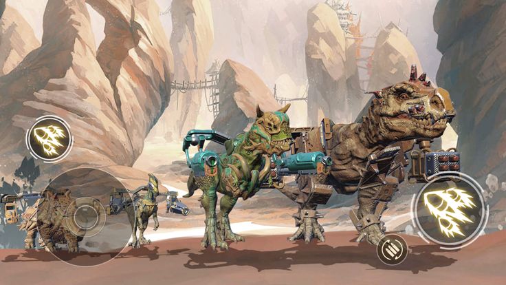 恐龙大作战：机甲霸王龙来袭！游戏截图