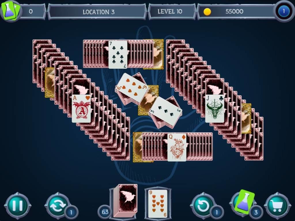 Mystery Solitaire. Powerful Alchemist 3游戏截图