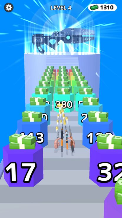 Gun Collect March: Shooting游戏截图