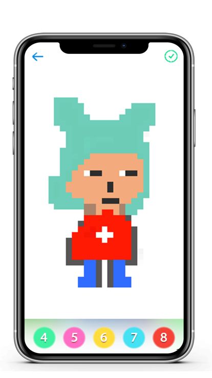 Toca Life Coloring Number游戏截图