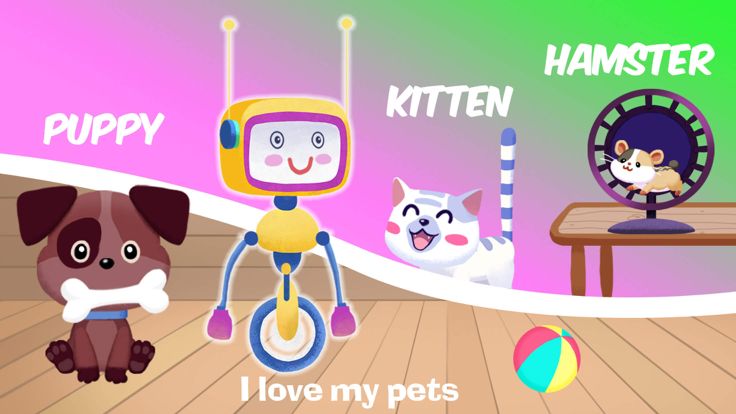 孩子们 学习 英语 游戏 : 音乐游戏截图