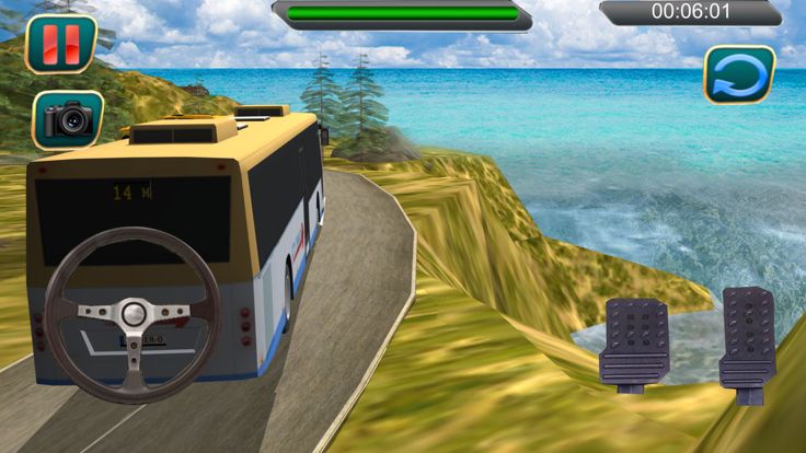 Bus Driver Parking Simulator 3d games.游戏截图