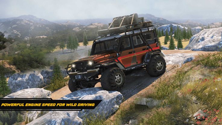 Offroad Jeep Hill Driving Game游戏截图