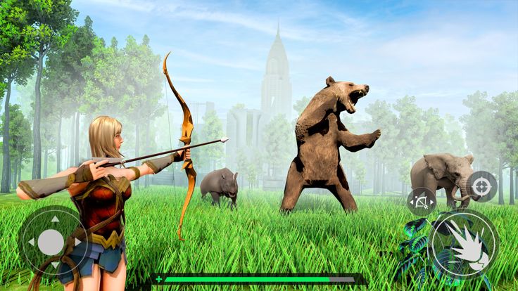 Animal Archery Hunting Games游戏截图