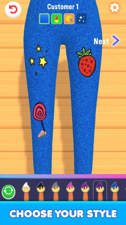 DIY. Custom Jeans Fashion游戏截图
