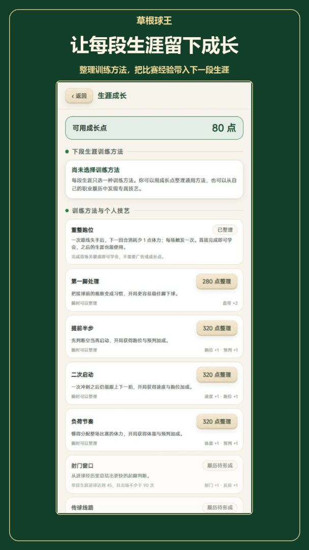 足球人生：从草根到球王游戏截图