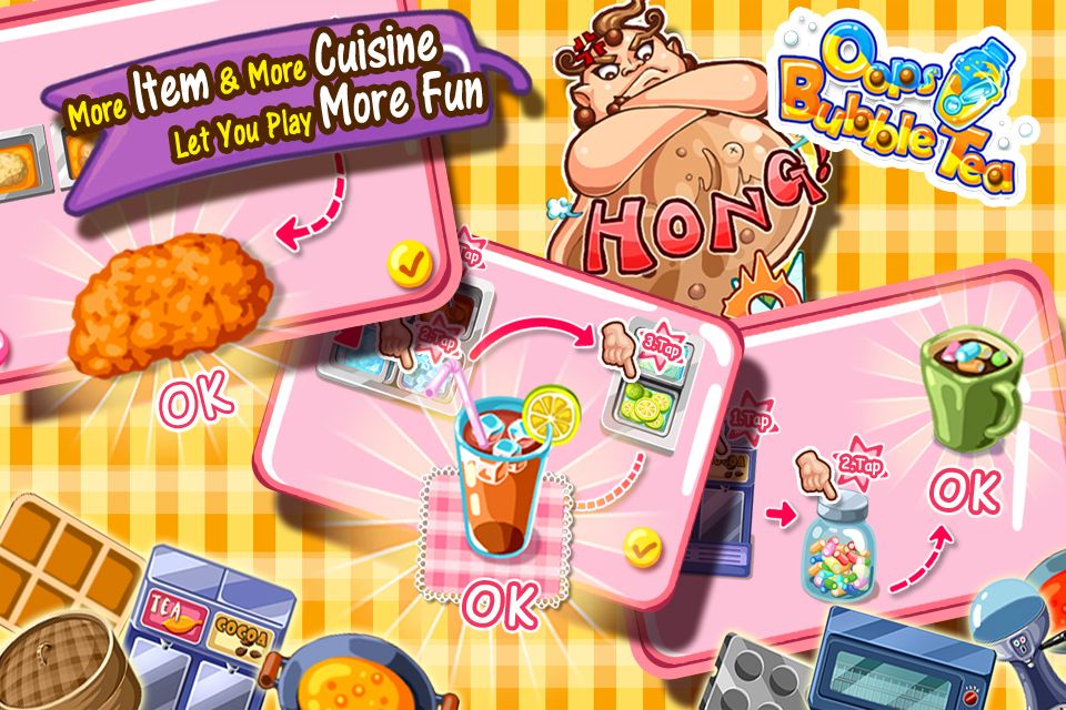 Oops! Bubble Tea游戏截图
