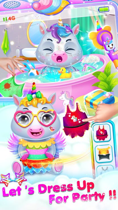 Cute Unicorn Daycare Toy Phone游戏截图