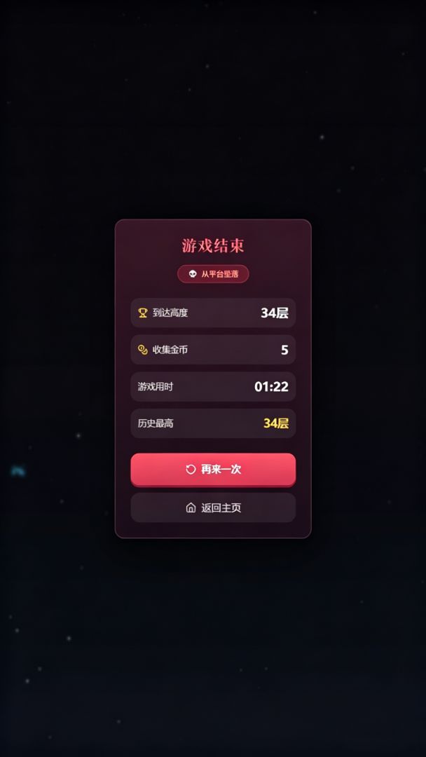 作者冲不过30层游戏截图