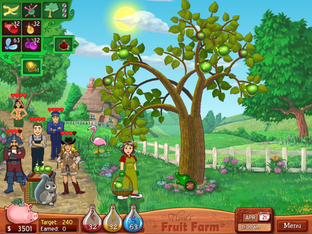 Flora's Fruit Farm游戏截图