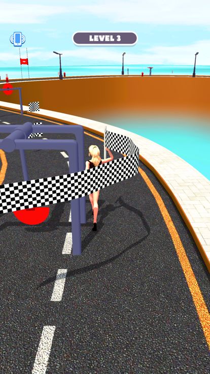 Racing Girl Run游戏截图