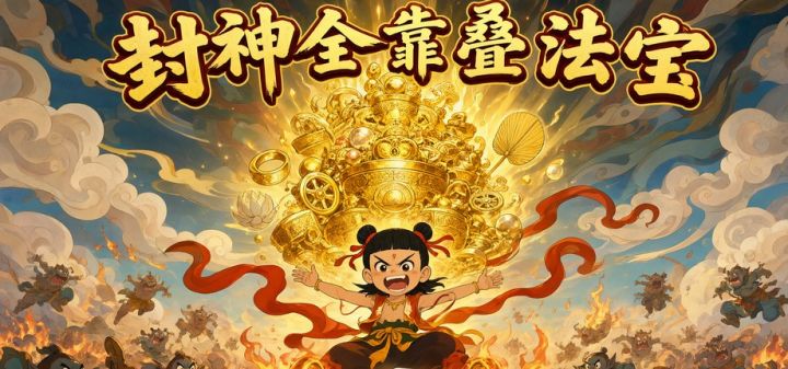 封神全靠叠法宝 封面