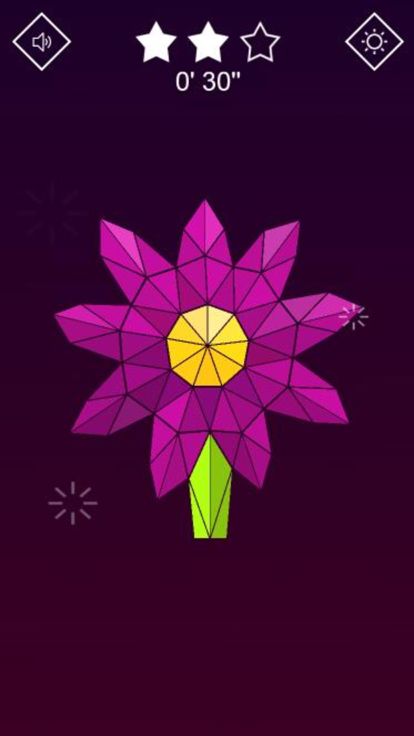 落影-彩色世界创意3D物体旋转!游戏截图