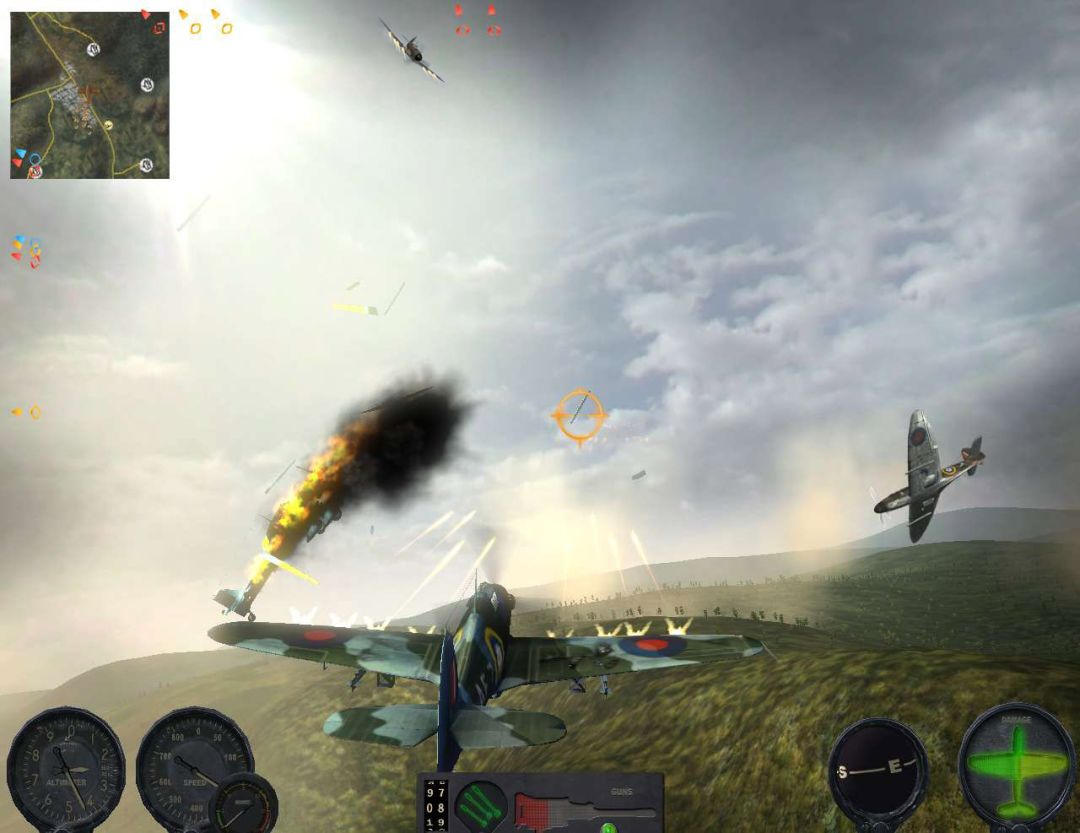 Combat Wings: Battle of Britain游戏截图