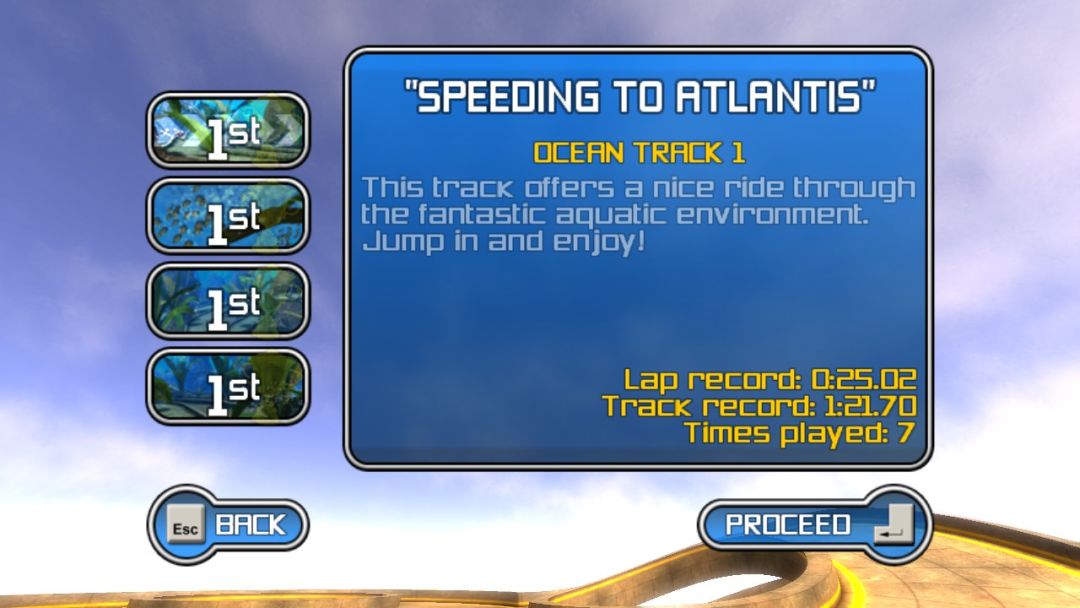 Super Sonic Racer游戏截图