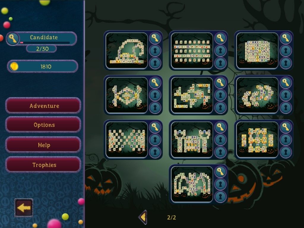 Halloween Night Mahjong 2游戏截图