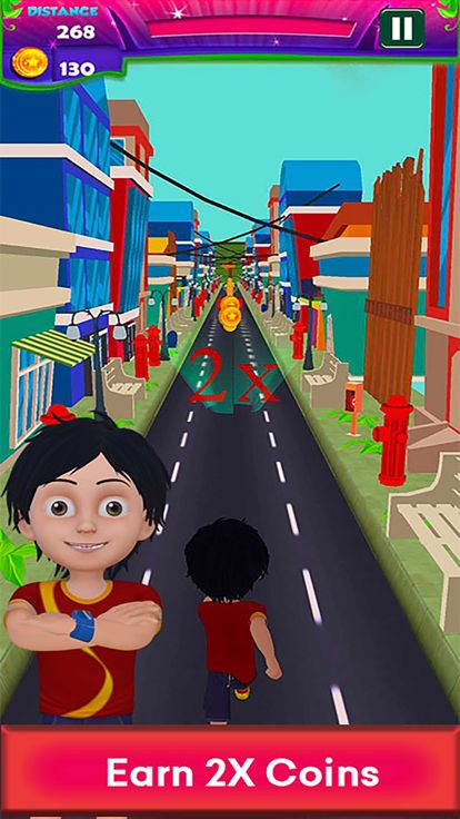 Subway Shiva City Run游戏截图