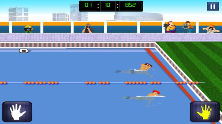 Absolute Swimming Free - 2016 World Tour Pool Competition Games Edition游戏截图