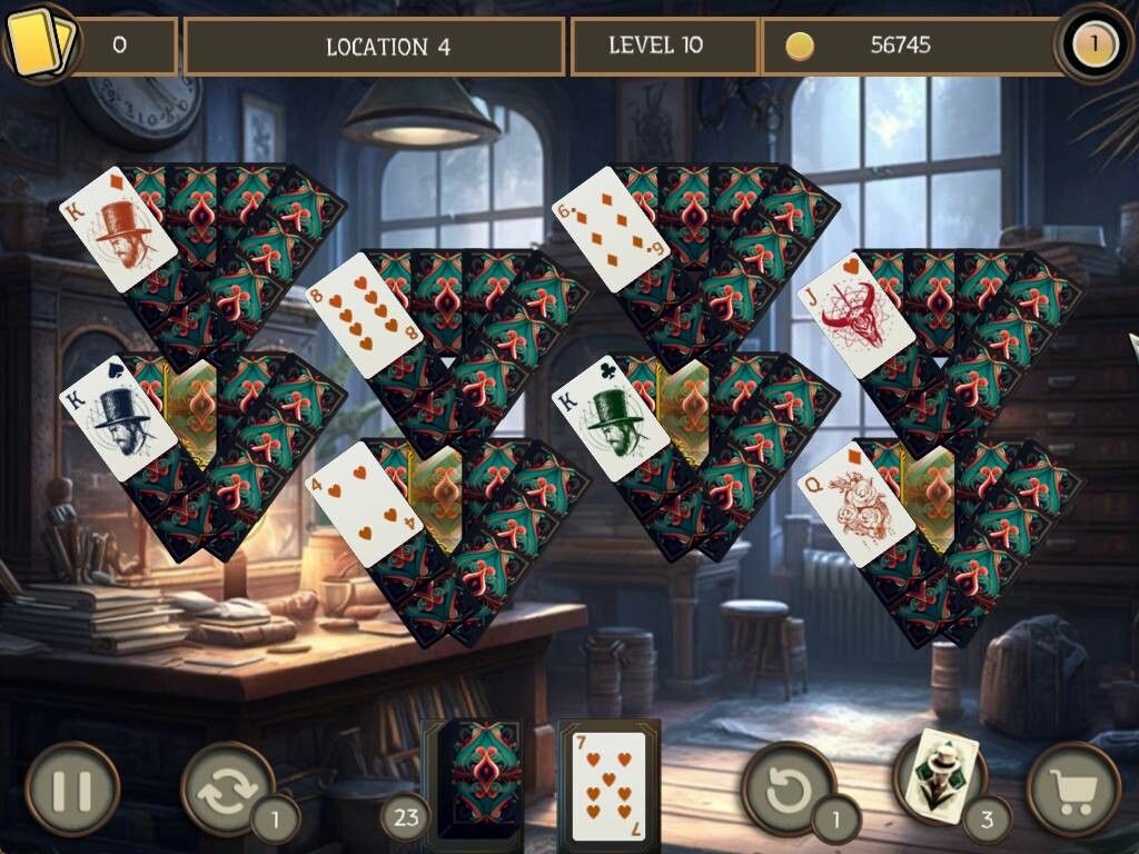 Detective Solitaire. Butler Story 2游戏截图
