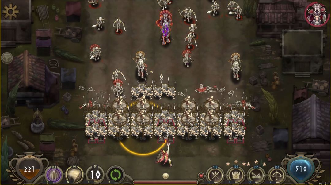 传奇重装步兵:阿拉克涅的考验游戏截图