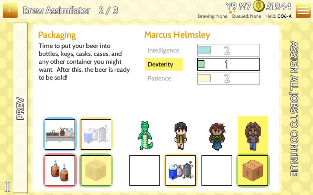 Fiz : Brewery Management Game游戏截图