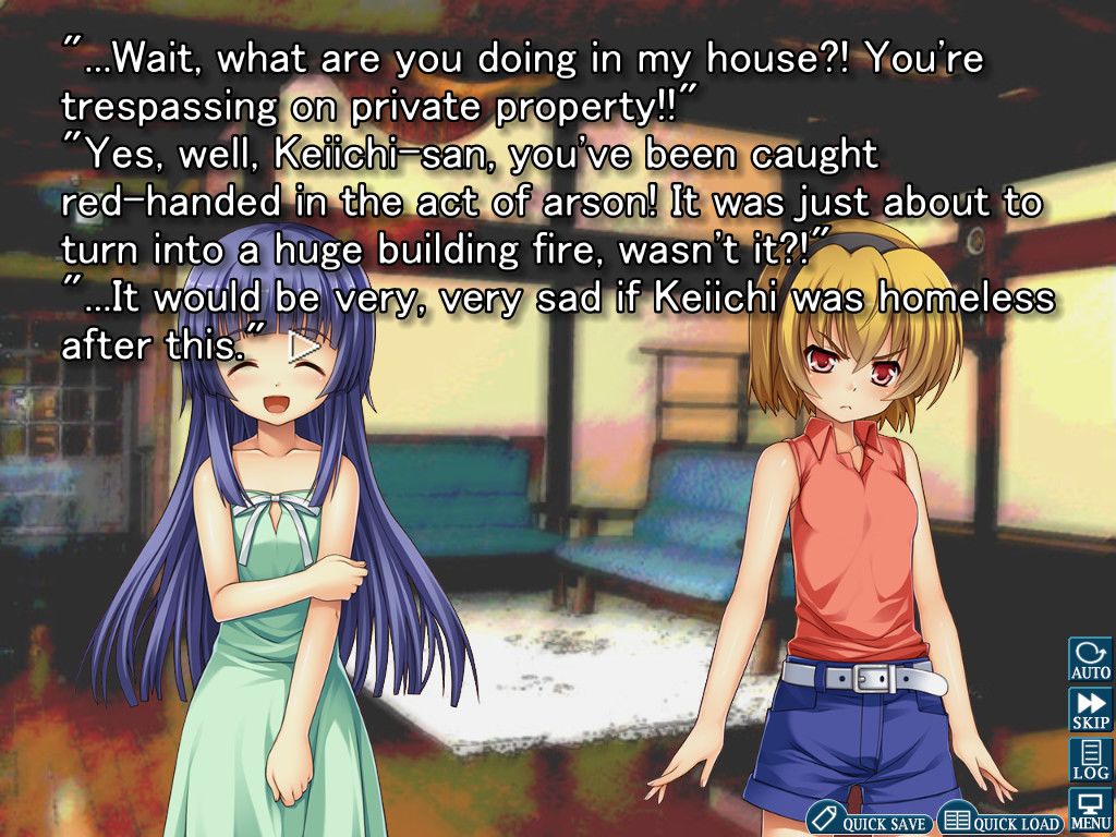 Higurashi When They Cry Hou - Ch.3 Tatarigoroshi游戏截图