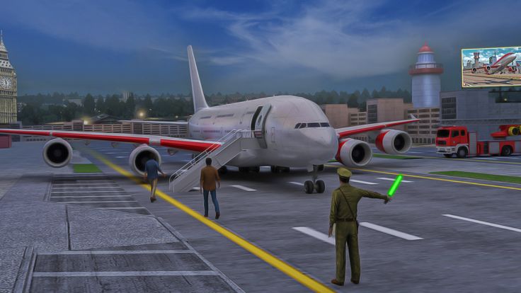 城市航空公司飞行模拟器游戏截图
