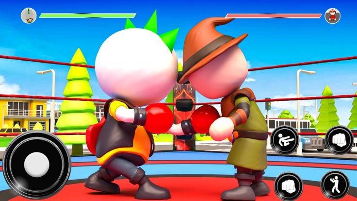 火柴人格斗摔跤游戏游戏截图