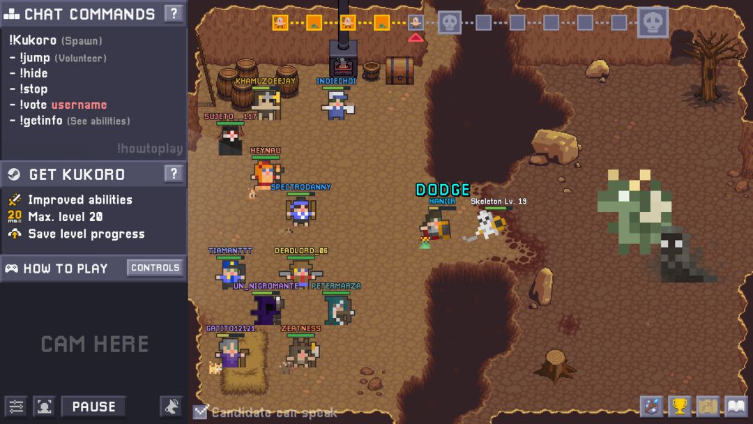 Kukoro: Stream chat games游戏截图