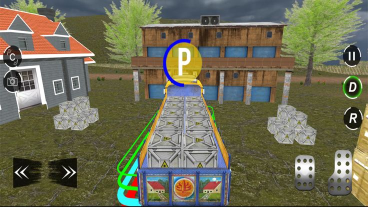 Uphill Mountain Cargo Truck游戏截图