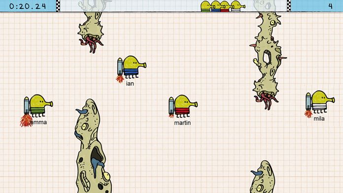Doodle Jump Race游戏截图