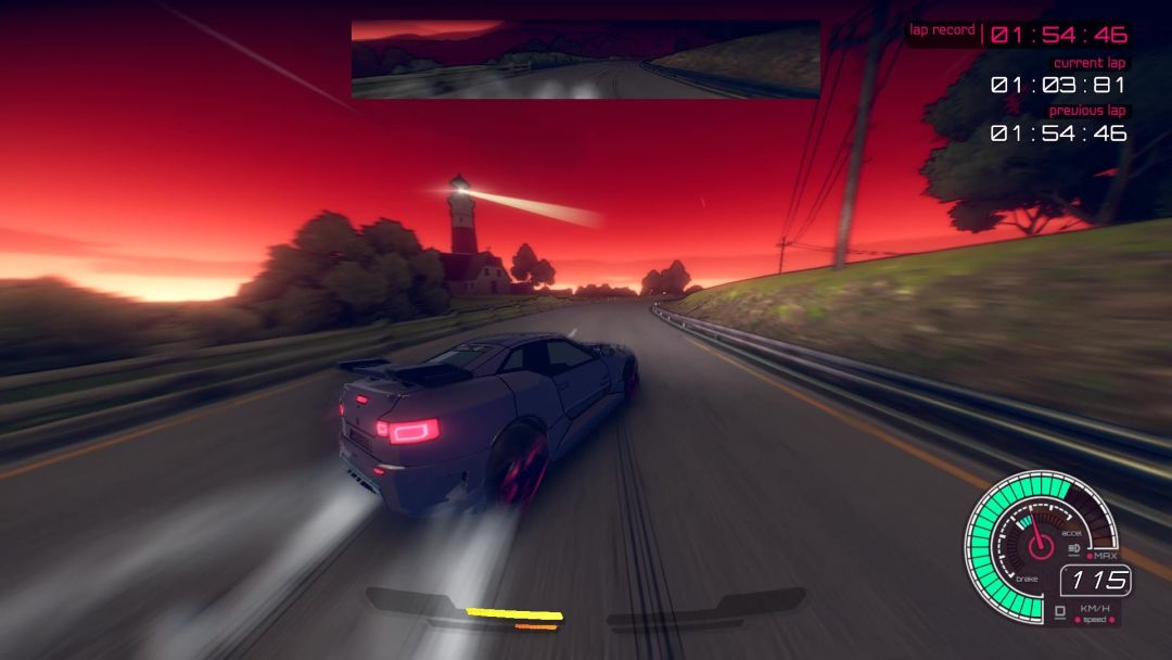 Inertial Drift: Sunset Prologue游戏截图