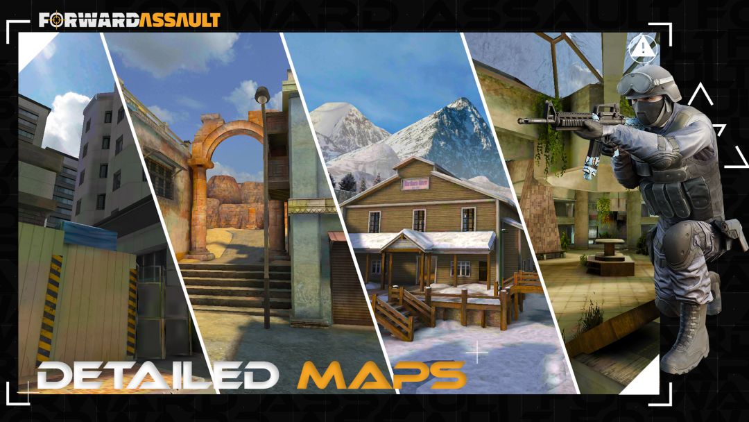 Forward Assault: 战术射手游戏截图