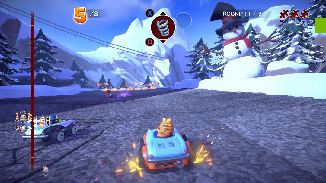 Garfield Kart - Furious Racing游戏截图