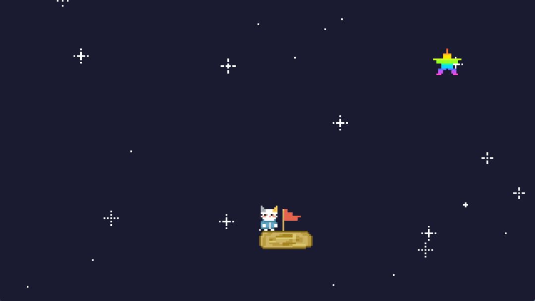 猫猫跳向宇宙游戏截图