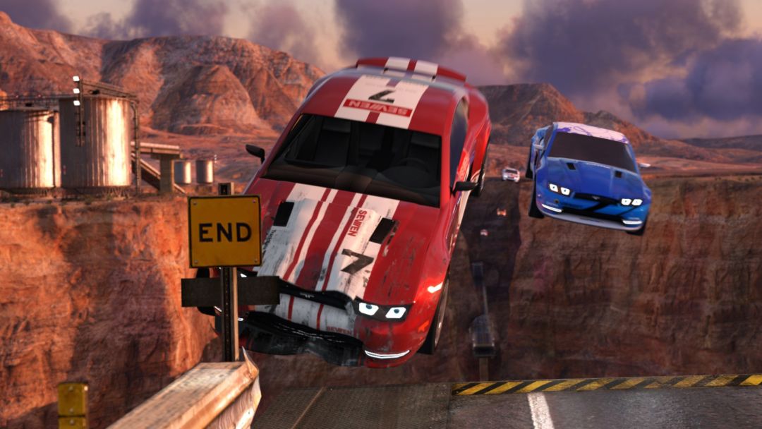 TrackMania² Canyon游戏截图
