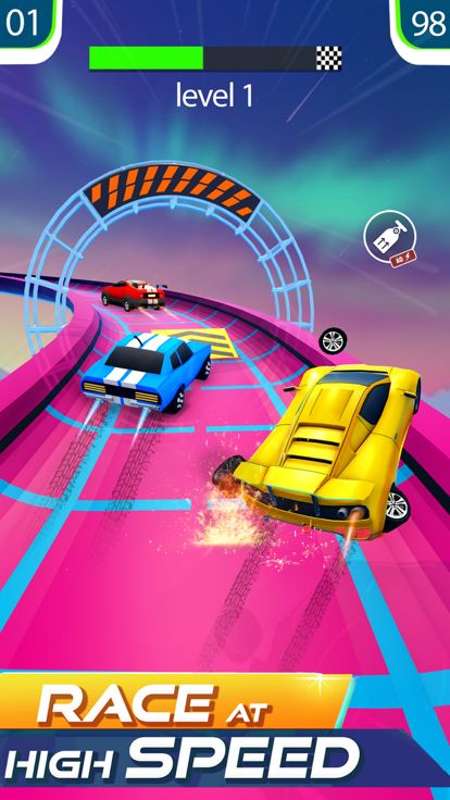 Sky Race 3D Car Racing Games游戏截图