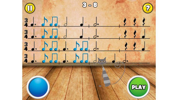 Rhythm Cat Pro - 学习如何看乐谱游戏截图