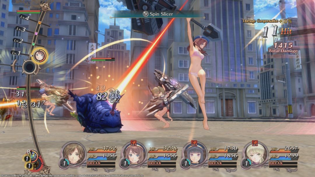 Dark Rose Valkyrie游戏截图