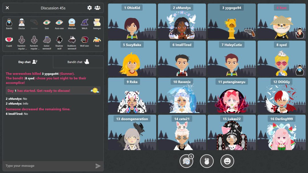 Wolvesville游戏截图