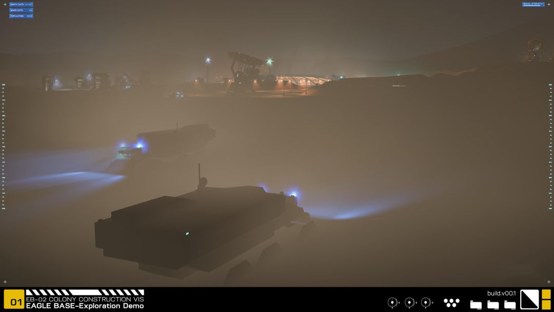 Project Eagle: A 3D Interactive Mars Base游戏截图