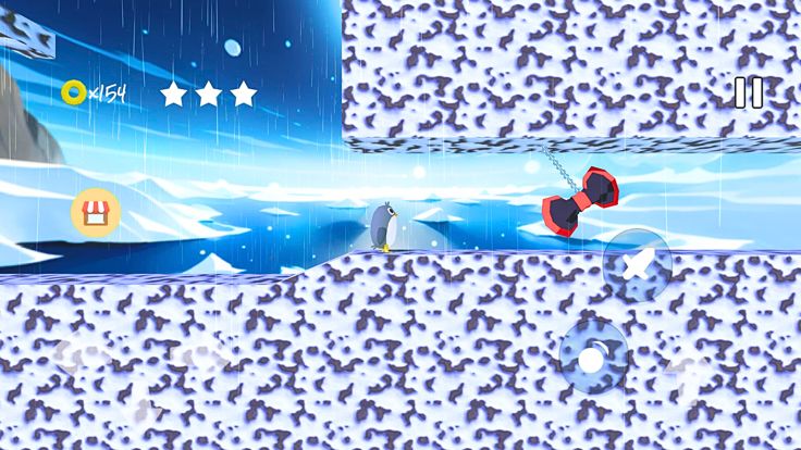 Penguin Snow runner games游戏截图