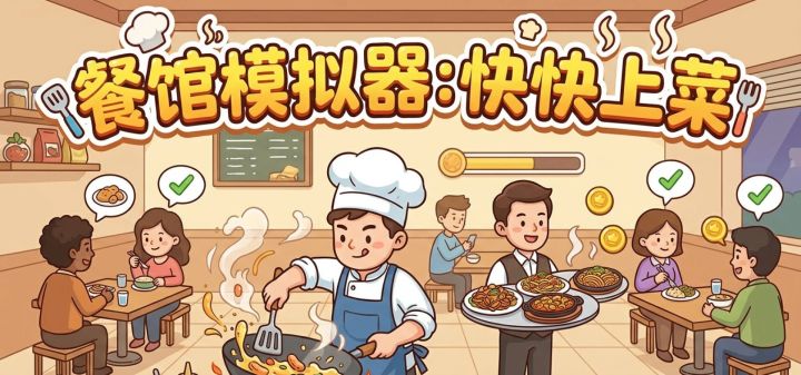 餐馆模拟器：快快上菜 封面