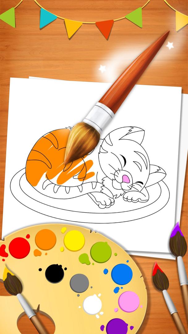 Happy Colors - Coloring Book游戏截图