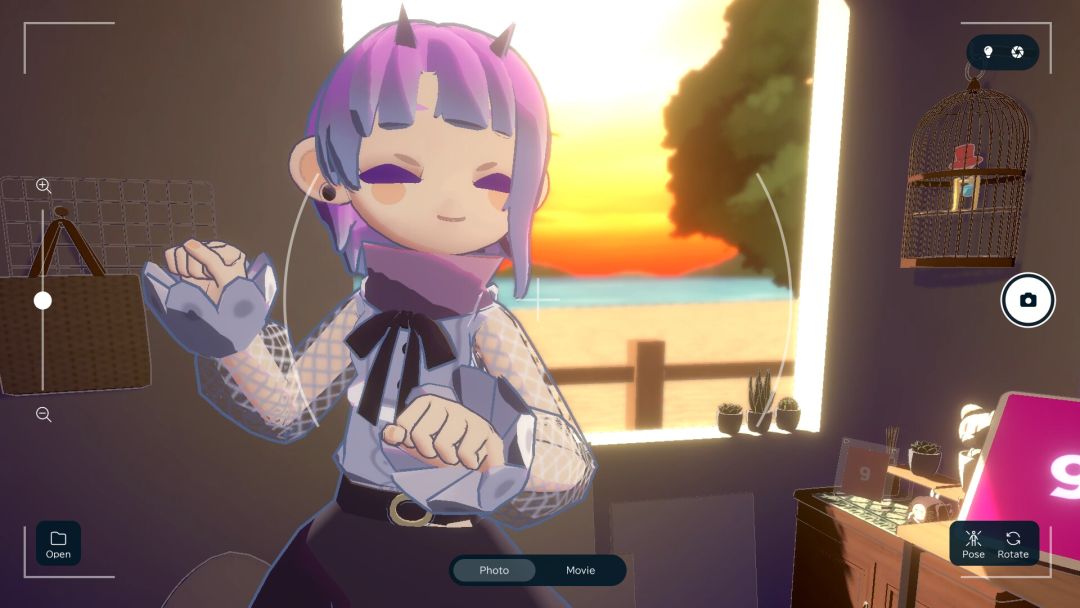 gogh: 虚拟形象与专注游戏截图