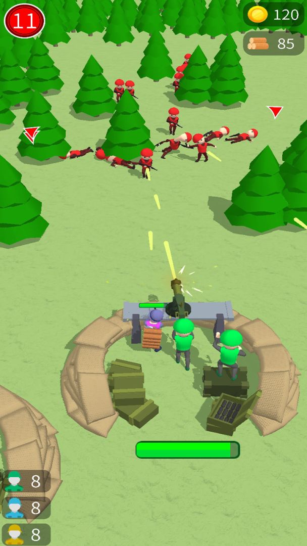 伐木者战争游戏截图